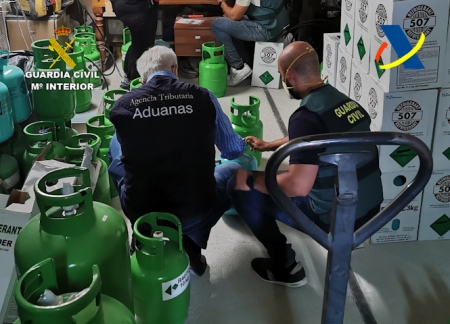 Almacén donde se guardaban los gases (GUARDIA CIVIL) Almacén donde se guardaban los gases (GUARDIA CIVIL)