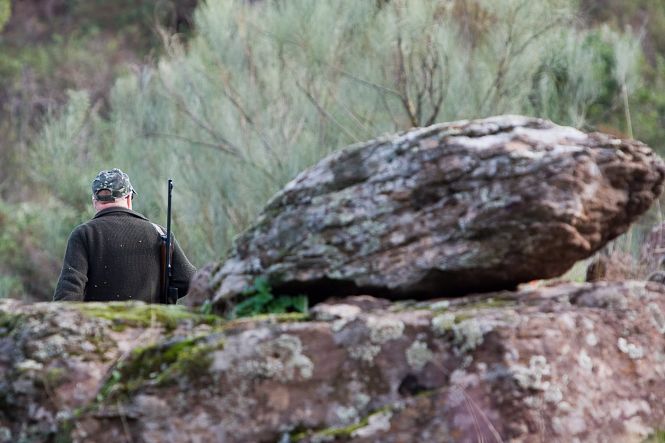 Imagen de un cazador (JUNTA DE ANDALUCÍA) 