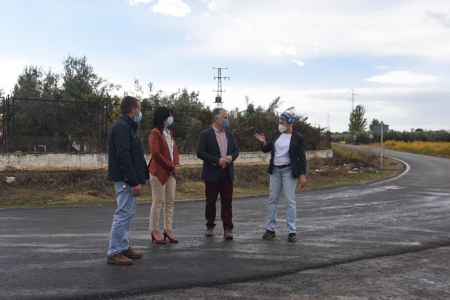 Imagen de la visita a una de las carreteras (DIPUTACION) Imagen de la visita a una de las carreteras (DIPUTACION)