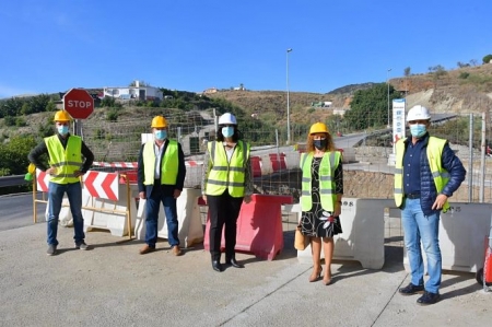 Visita a las obras de construcción del colector de aguas residuales de Molvízar (Granada) (JUNTA DE ANDALUCÍA) Visita a las obras de construcción del colector de aguas residuales de Molvízar (Granada) (JUNTA DE ANDALUCÍA)