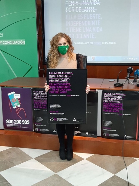 La asesora de programa del Instituto Andaluz de la Mujer (IAM) en Granada, Ruth Martos (JUNTA)