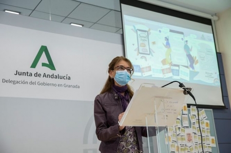 La Delegada de Educación, igualdad y Deporte, Ana Berrocal (JUNTA)