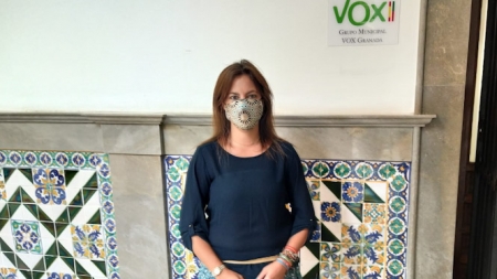 Mónica Rodríguez, concejal de VOX en el Ayuntamiento de Granada (VOX) Mónica Rodríguez, concejal de VOX en el Ayuntamiento de Granada (VOX)