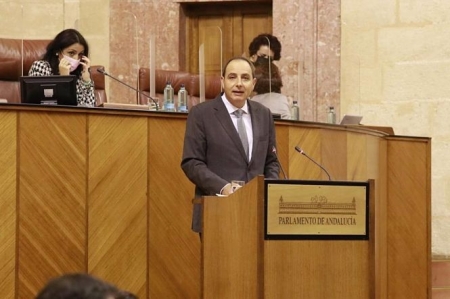 El parlamentario andaluz de Vox, Francisco Ocaña (VOX) El parlamentario andaluz de Vox, Francisco Ocaña (VOX)