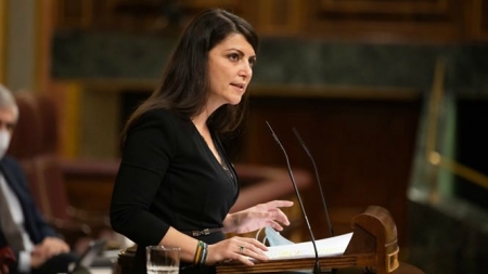 La Diputada Nacional de Vox, Macarena Olona (VOX)