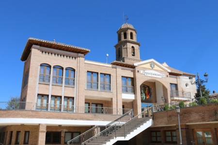 Fachada del Ayuntamiento de Alhendín (AYTO. ALHENDÍN) Fachada del Ayuntamiento de Alhendín (AYTO. ALHENDÍN)