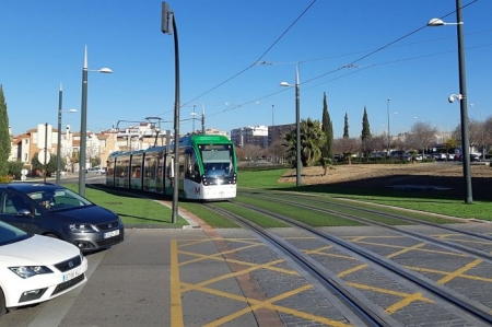 Paso del metro por una Glorieta (JUNTA) Paso del metro por una Glorieta (JUNTA)