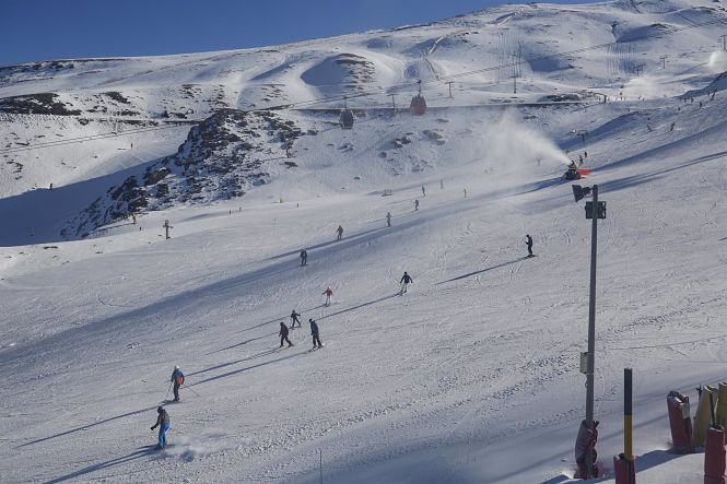 La estación de esquí de Sierra Nevada en una imagen de archivo (ÁLEX CÁMARA - EUROPA PRESS) 