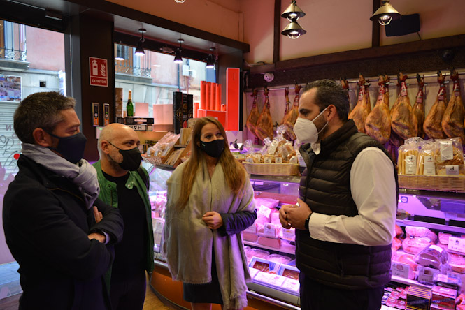 Imagen de la visita a un establecimiento de alimentación (JUNTA) 