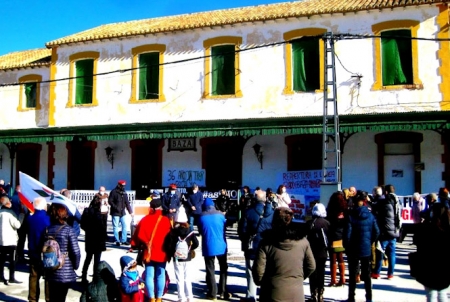 Acto reivindicativo para la vuelta del tren Guadix-Baza-Almanzora- Lorca (AAF BAZA)