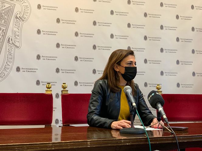 La Concejal del PSOE en el Ayuntamiento de Granada, Raquel Ruz (PSOE)