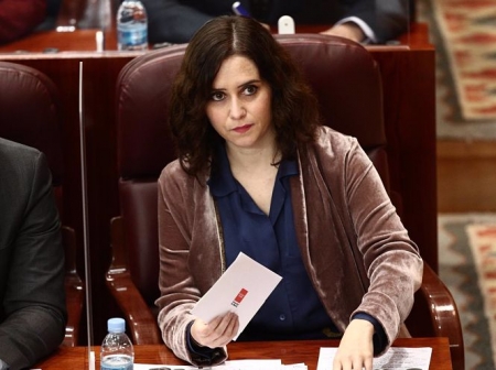 La presidenta de la Comunidad de Madrid, Isabel Díaz Ayuso (EDUARDO PARRA - EUROPA PRESS)