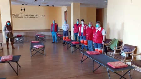 Alojamiento provisional de Cruz Roja en Maracena (CRUZ ROJA)