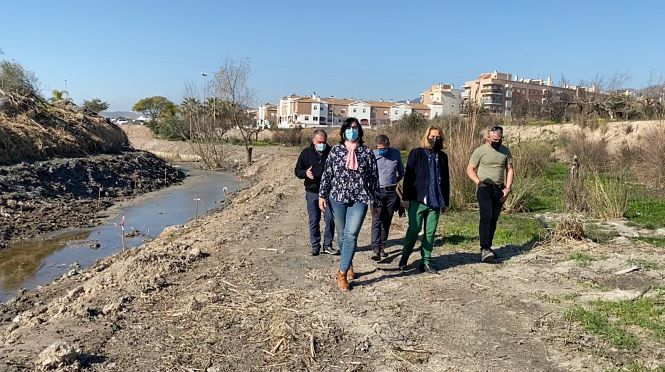 Imagen de la visita al barranco de Ibartanillo (AYTO. MOTRIL)