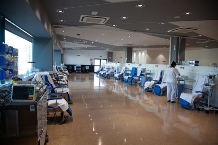 El Hospital Clínico de Granada traslada su hospital de día quirúrgico a la cafetería, acondicionada para la pandemia (JUNTA) El Hospital Clínico de Granada traslada su hospital de día quirúrgico a la cafetería, acondicionada para la pandemia (JUNTA)