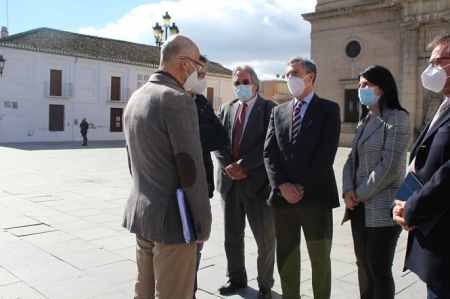 Imagen de la visita a Santa Fe (SUBDELEGACIÓN)