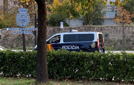 Imagen de un furgón policial (POLICÍA NACIONAL) Imagen de un furgón policial (POLICÍA NACIONAL)