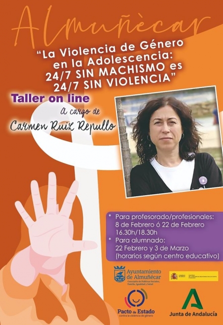 Abre este lunes en Almuñécar un programa de talleres de prevención de violencia de género en la adolescencia (AYUNTAMIENTO DE ALMUÑÉCAR) Abre este lunes en Almuñécar un programa de talleres de prevención de violencia de género en la adolescencia (AYUNTAMIENTO DE ALMUÑÉCAR)