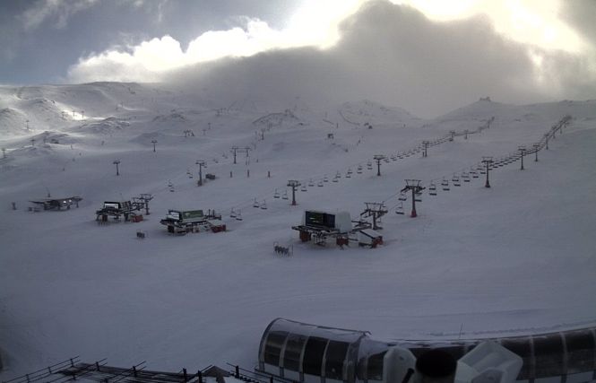 Imagen de la zona de Borreguiles de la estación de esquí de Sierra Nevada, en imagen de archivo (CETURSA)