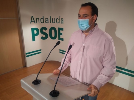 El secretario de Organización del PSOE de Granada, Álex Casares (PSOE)