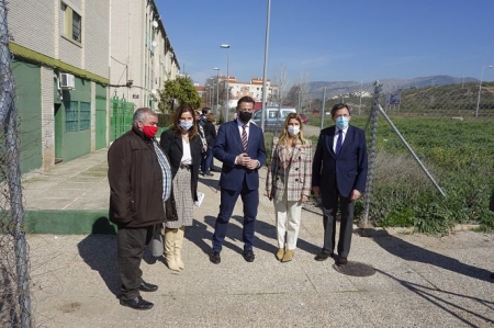 Visita municipal a la zona de Parque Nueva Granada (JAVIER ALGARRA / AYUNTAMIENTO) Visita municipal a la zona de Parque Nueva Granada (JAVIER ALGARRA / AYUNTAMIENTO)