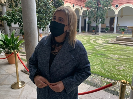 El concejal del PSOE en el Ayuntamiento de Granada, Nuria Gutiérrez (PSOE) 