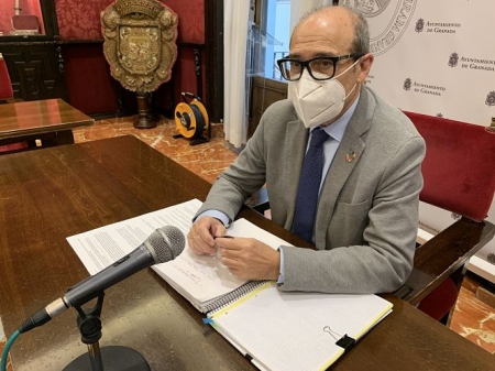 El Concejal del PSOE en el Ayuntamiento de Granada, José María Corpas (PSOE)
