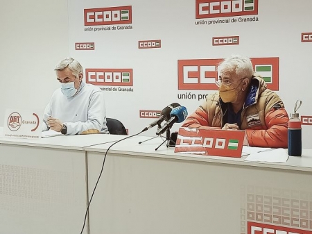 Rueda de prensa conjunta de CCOO y UGT (CCOO) Rueda de prensa conjunta de CCOO y UGT (CCOO)