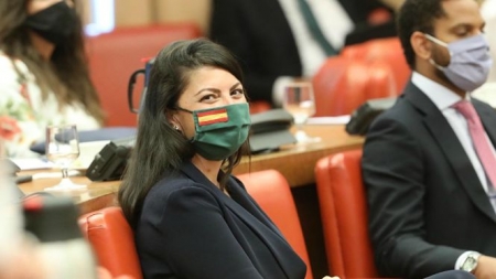 La Diputada nacional de Vox, Macarena Olona (VOX) La Diputada nacional de Vox, Macarena Olona (VOX)