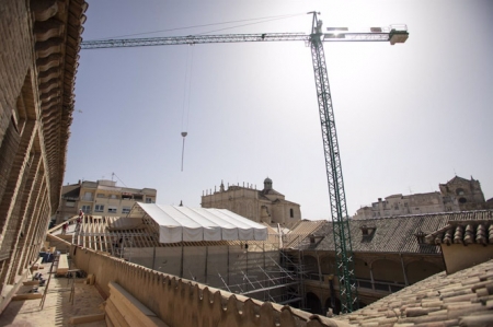 Obras de restauración del Hospital de San Juan de Dios en Granada (ANTONIO L. JUÁREZ/ORDEN DE SAN JUAN DE DIOS) Obras de restauración del Hospital de San Juan de Dios en Granada (ANTONIO L. JUÁREZ/ORDEN DE SAN JUAN DE DIOS)