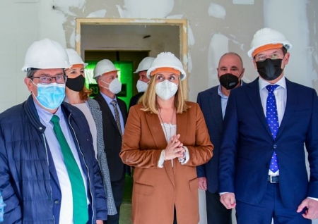 La Consejera de Fo0mento, Marifran Carazo ha visitado las obras de La Madraza (JUNTA) La Consejera de Fo0mento, Marifran Carazo ha visitado las obras de La Madraza (JUNTA)