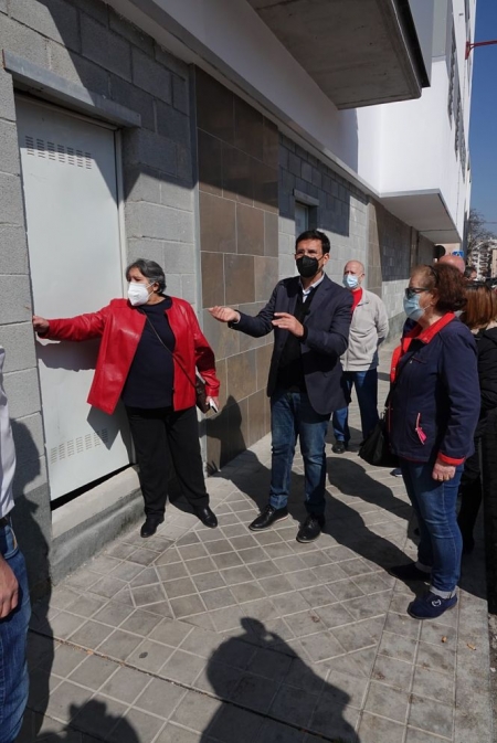 Imagen de la visita a Santa Adela (PSOE) Imagen de la visita a Santa Adela (PSOE)