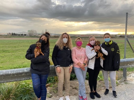 Algunas de las voluntarias de la Agrupación de Protección Animal de Vegas del Genil (AYTO. VEGAS DEL GENIL) Algunas de las voluntarias de la Agrupación de Protección Animal de Vegas del Genil (AYTO. VEGAS DEL GENIL)
