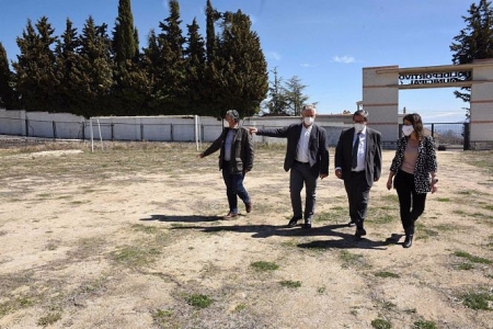 Visita del presidente de Diputación, José Entrena, a Diezma (R. MARTÍNEZ / DIPGRA)) Visita del presidente de Diputación, José Entrena, a Diezma (R. MARTÍNEZ / DIPGRA))