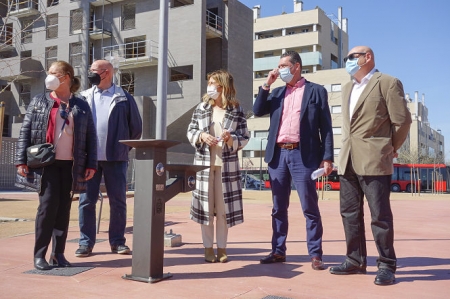 Imagen de la visita a las obras (JAVIER ALGARRA / AYUNTAMIENTO) Imagen de la visita a las obras (JAVIER ALGARRA / AYUNTAMIENTO)
