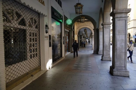 Hostelería del entorno de la Calle Ganivet cerrada (ÁLEX CÁMARA - EUROPA PRESS) Hostelería del entorno de la Calle Ganivet cerrada (ÁLEX CÁMARA - EUROPA PRESS)