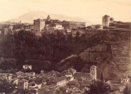 Vista de la Alhambra desde el Albaicín, de Charles Clifford. Colección de fotografías del Archivo de la Alhambra (CHARLES CLIFFORD/PATRONATO DE LA ALHAMBRA) Vista de la Alhambra desde el Albaicín, de Charles Clifford. Colección de fotografías del Archivo de la Alhambra (CHARLES CLIFFORD/PATRONATO DE LA ALHAMBRA)