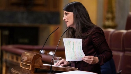 La diputada de Vox por Granada, Macarena Olona (VOX) La diputada de Vox por Granada, Macarena Olona (VOX)