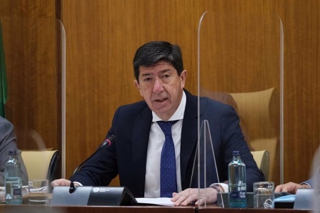 El vicepresidente de la Junta y consejero, Juan Marín, en imagen de archivo (JUNTA DE ANDALUCÍA) El vicepresidente de la Junta y consejero, Juan Marín, en imagen de archivo (JUNTA DE ANDALUCÍA)
