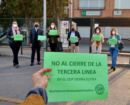 Imagen de la concentración (PSOE) Imagen de la concentración (PSOE)