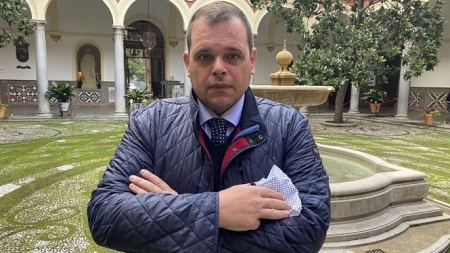 El portavoz de Vox en el Ayuntamiento de Granada, Onofre Miralles (VOX) El portavoz de Vox en el Ayuntamiento de Granada, Onofre Miralles (VOX)