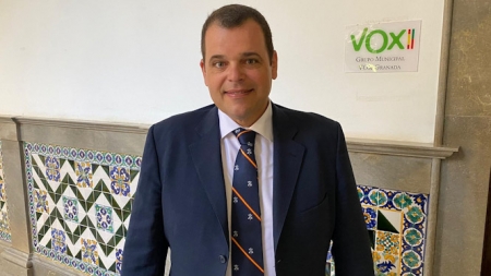 El portavoz de Vox en el Ayuntamiento de Granada, Onofre Miralles (VOX) El portavoz de Vox en el Ayuntamiento de Granada, Onofre Miralles (VOX)