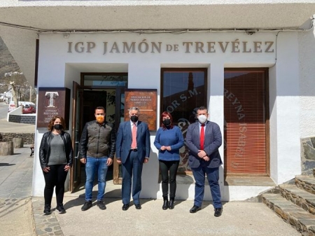 Imagen de la visita a Trevélez (CIUDADANOS) Imagen de la visita a Trevélez (CIUDADANOS)