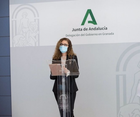 La delegada de Educación y Deporte de la Junta en Granada, Ana Berrocal, en una imagen de archivo (JUNTA) La delegada de Educación y Deporte de la Junta en Granada, Ana Berrocal, en una imagen de archivo (JUNTA)