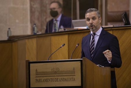 El consejero de Hacienda y Financiación Europea, Juan Bravo, en el Parlamento andaluz, en imagen de archivo (MARÍA JOSÉ LÓPEZ / EUROPA PRESS) El consejero de Hacienda y Financiación Europea, Juan Bravo, en el Parlamento andaluz, en imagen de archivo (MARÍA JOSÉ LÓPEZ / EUROPA PRESS)