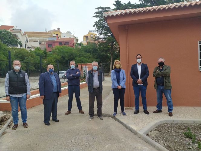 Imagen del encuentro con la Comundiad de Regantes (PP)