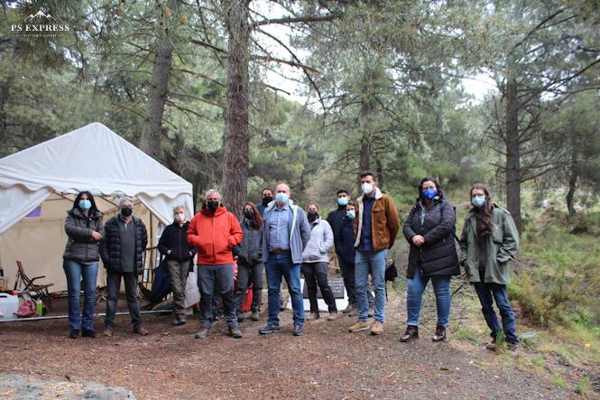 Imagen de la visita al Barranco de Víznar (SUBDELEGACIÓN)