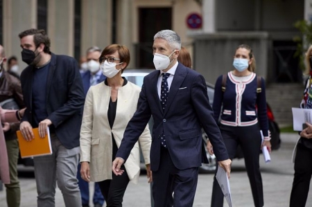 El ministro del Interior, Fernando Grande-Marlaska (JESÚS HELLÏN / EUROPA PRESS)