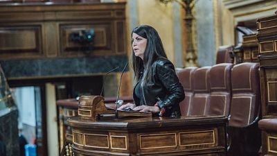 La diputada de Vox por Granada, Macarena Olona (VOX) La diputada de Vox por Granada, Macarena Olona (VOX)
