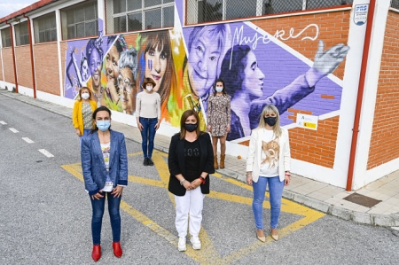 Imagen del mural feminista (AYTO. ARMILLA) Imagen del mural feminista (AYTO. ARMILLA)